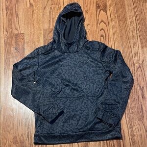 Under Armour Black Heather Camo Kids Hoodie